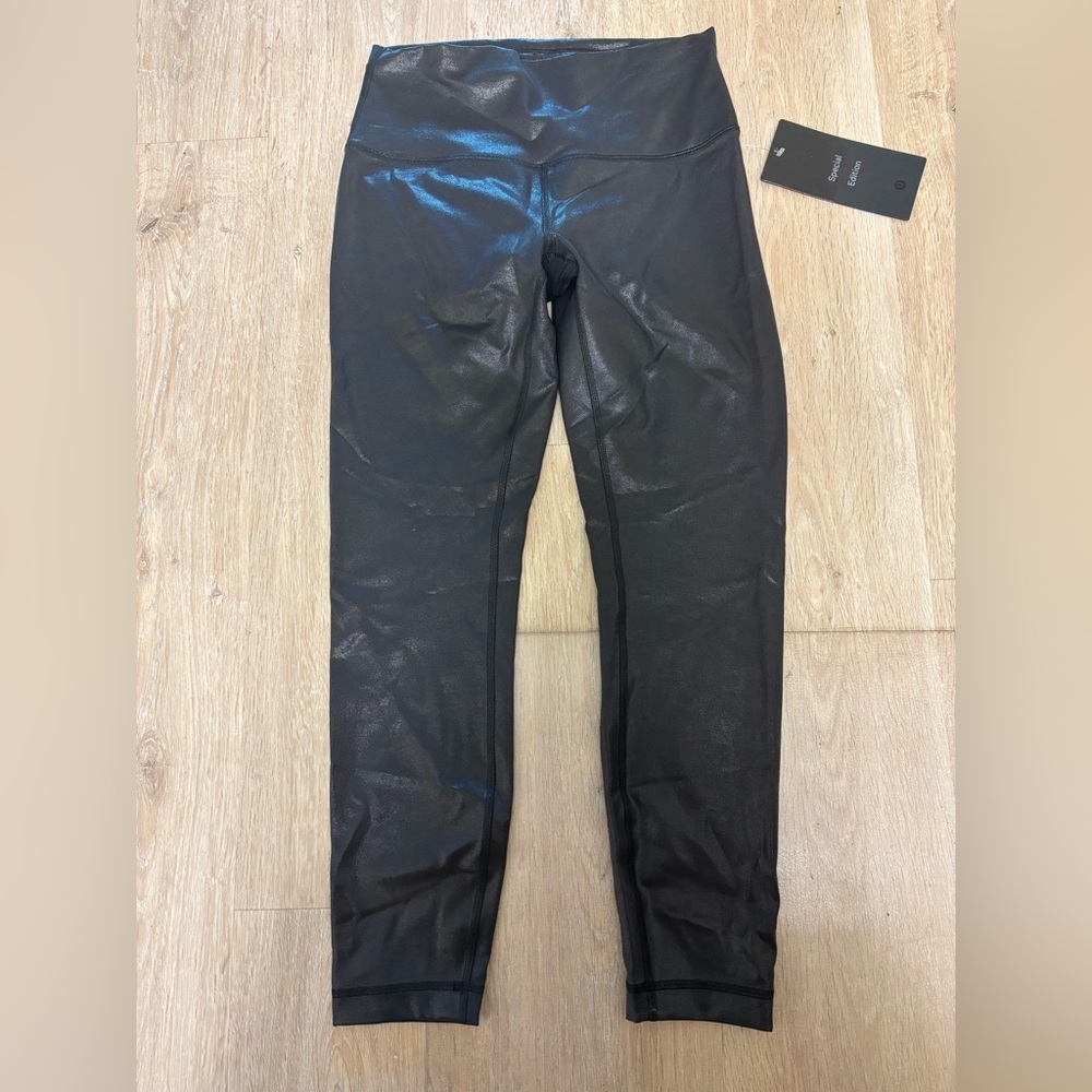 lululemon athletica Shimmering Black Leggings